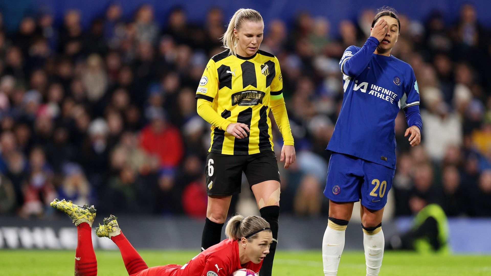 Sam Kerr Chelsea Hacken