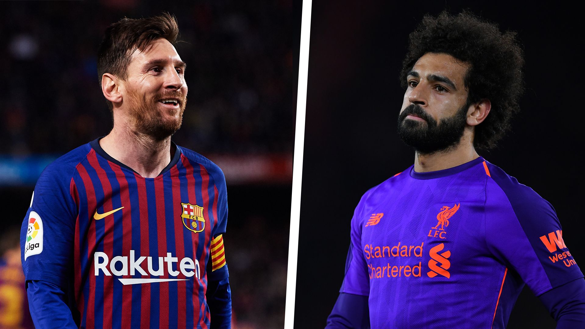 Lionel Messi Mohamed Salah