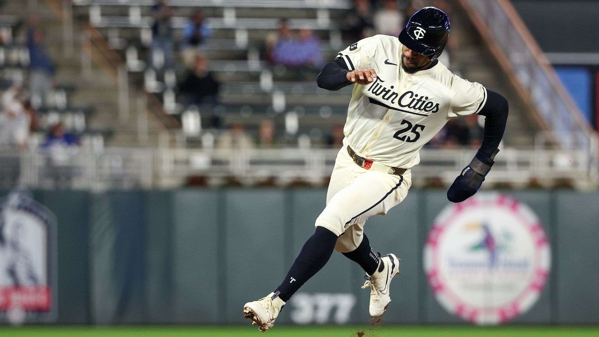 Byron Buxton #25 of the Minnesota Twins