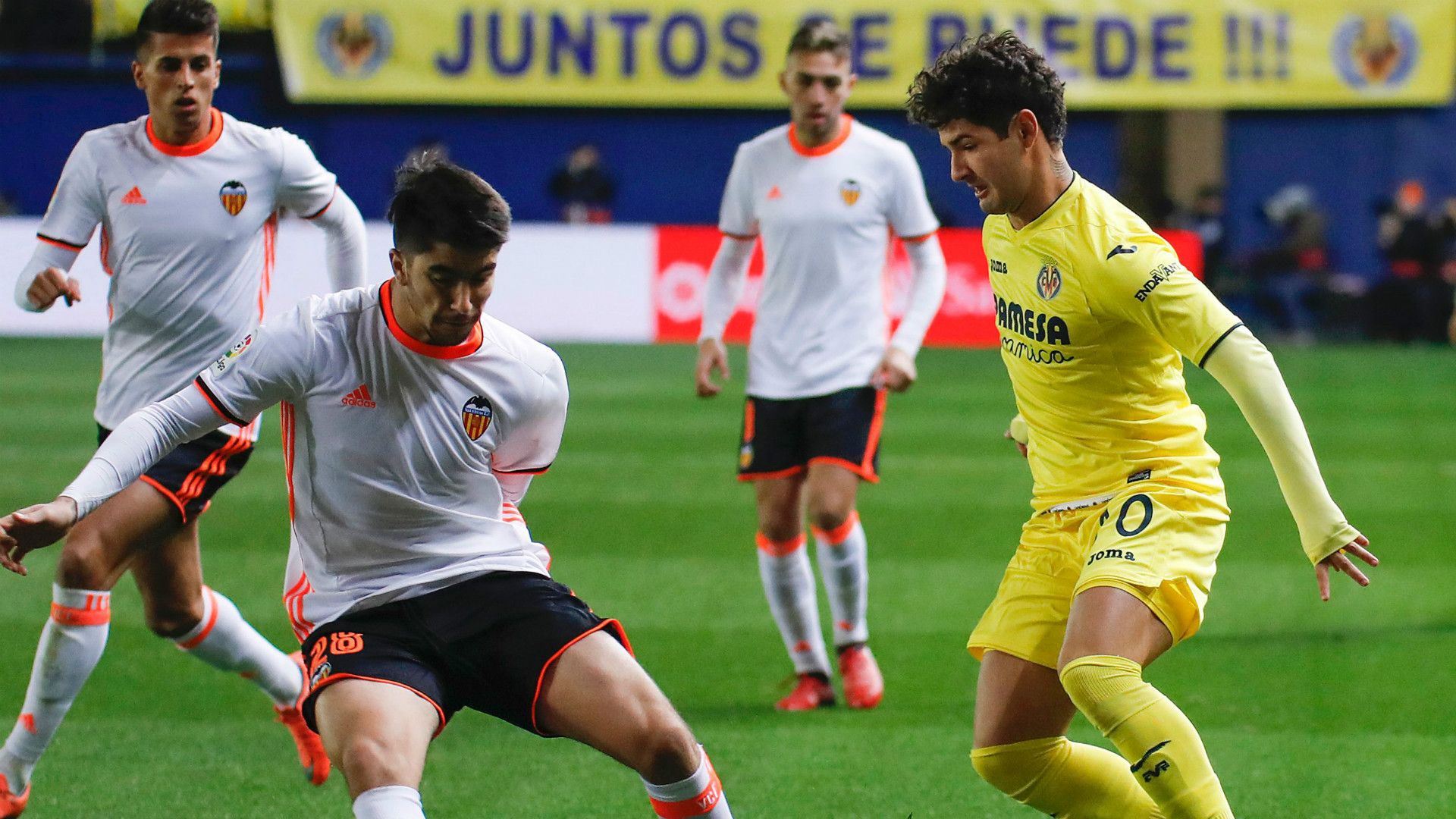 Carlos Soler Pato Villarreal Valencia Liga 21012017