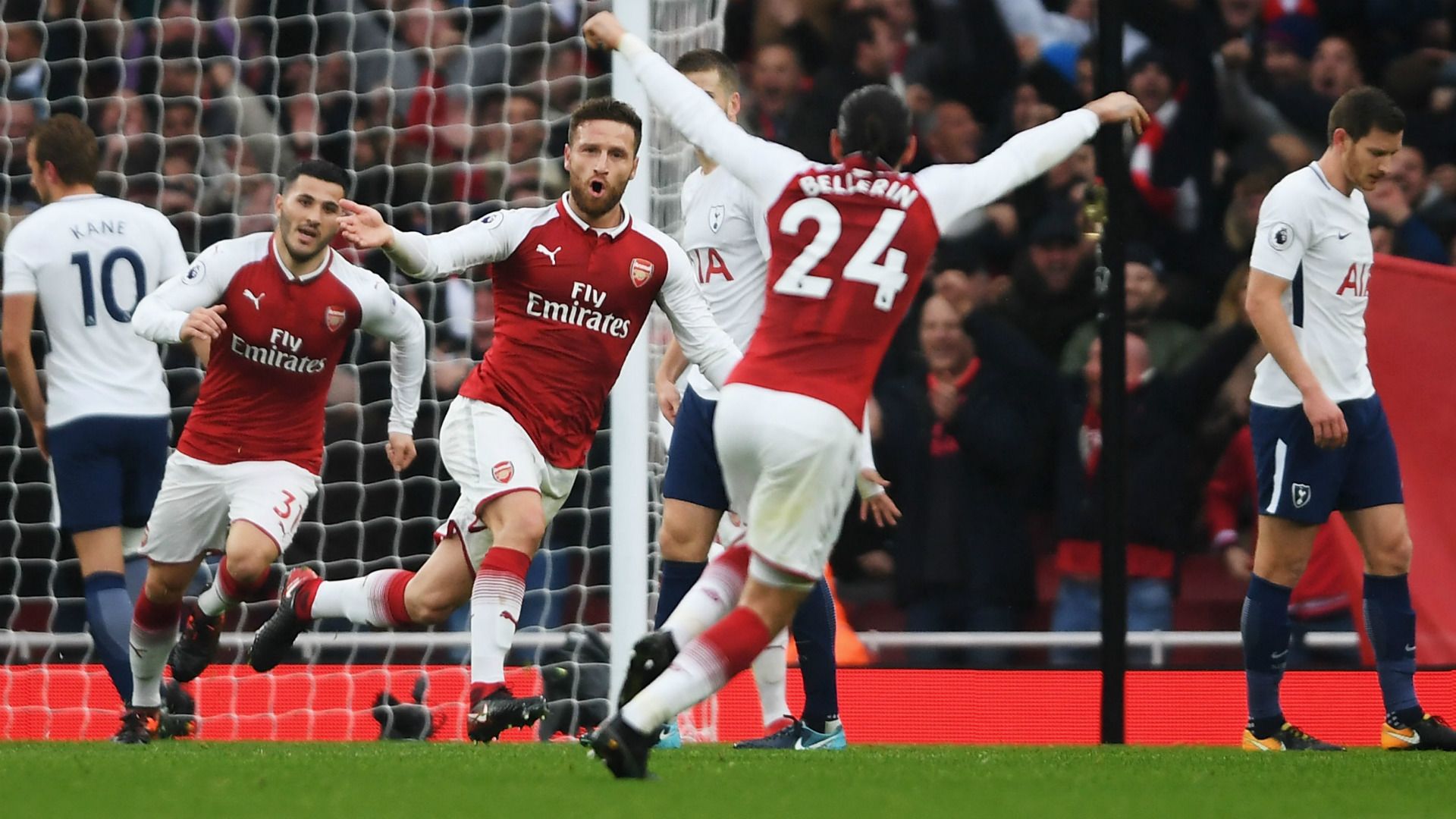 Shkodran Mustafi Arsenal 2017