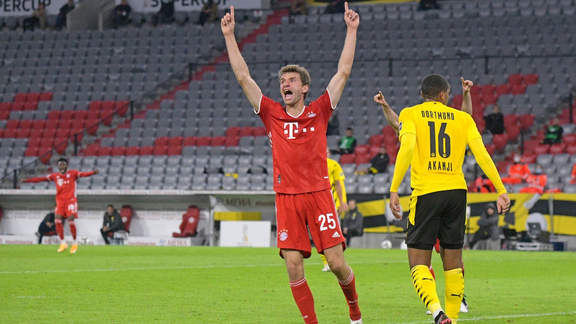 ONLY GERMANY Thomas Muller Bayern Munchen Borussia Dortmund Supercup 30092020