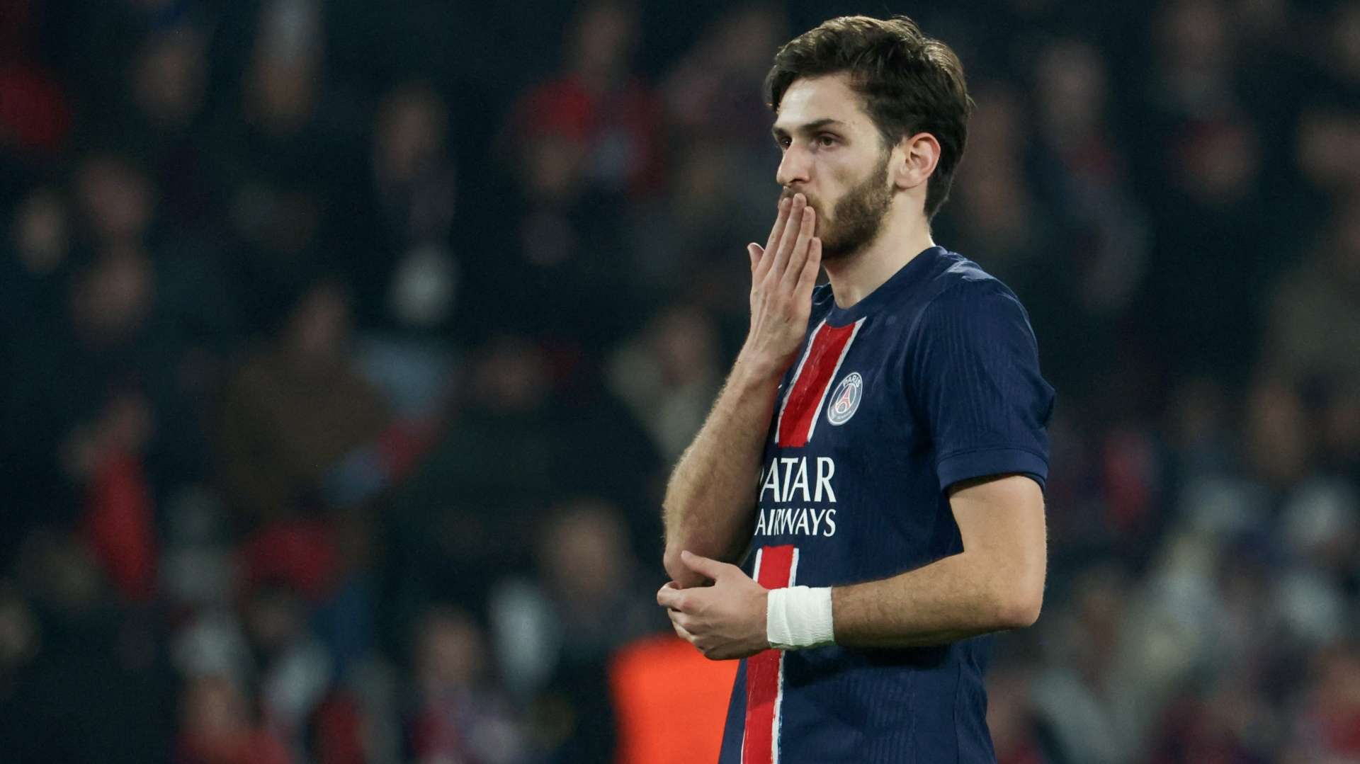 Khvicha Kvaratskhelia PSG Brest Champions League
