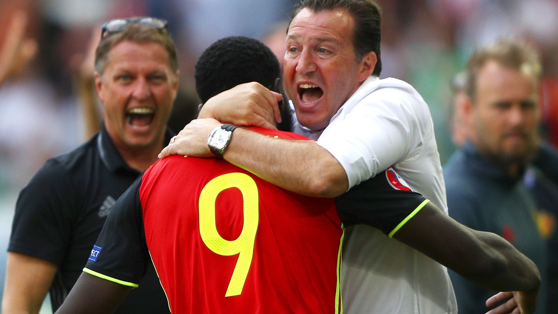 Marc Wilmots Romelu Lukaku Belgien Irland 06182016