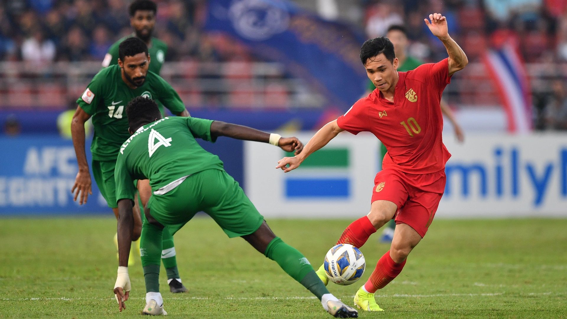 Supachok Sarachat | U23 Thailand vs U23 Saudi Arabia | AFC U23 Championship 2020 | Quarter Finals