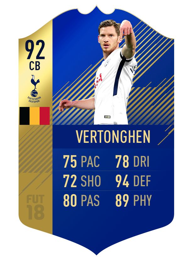 FIFA 18 Team of the Season Vertonghen