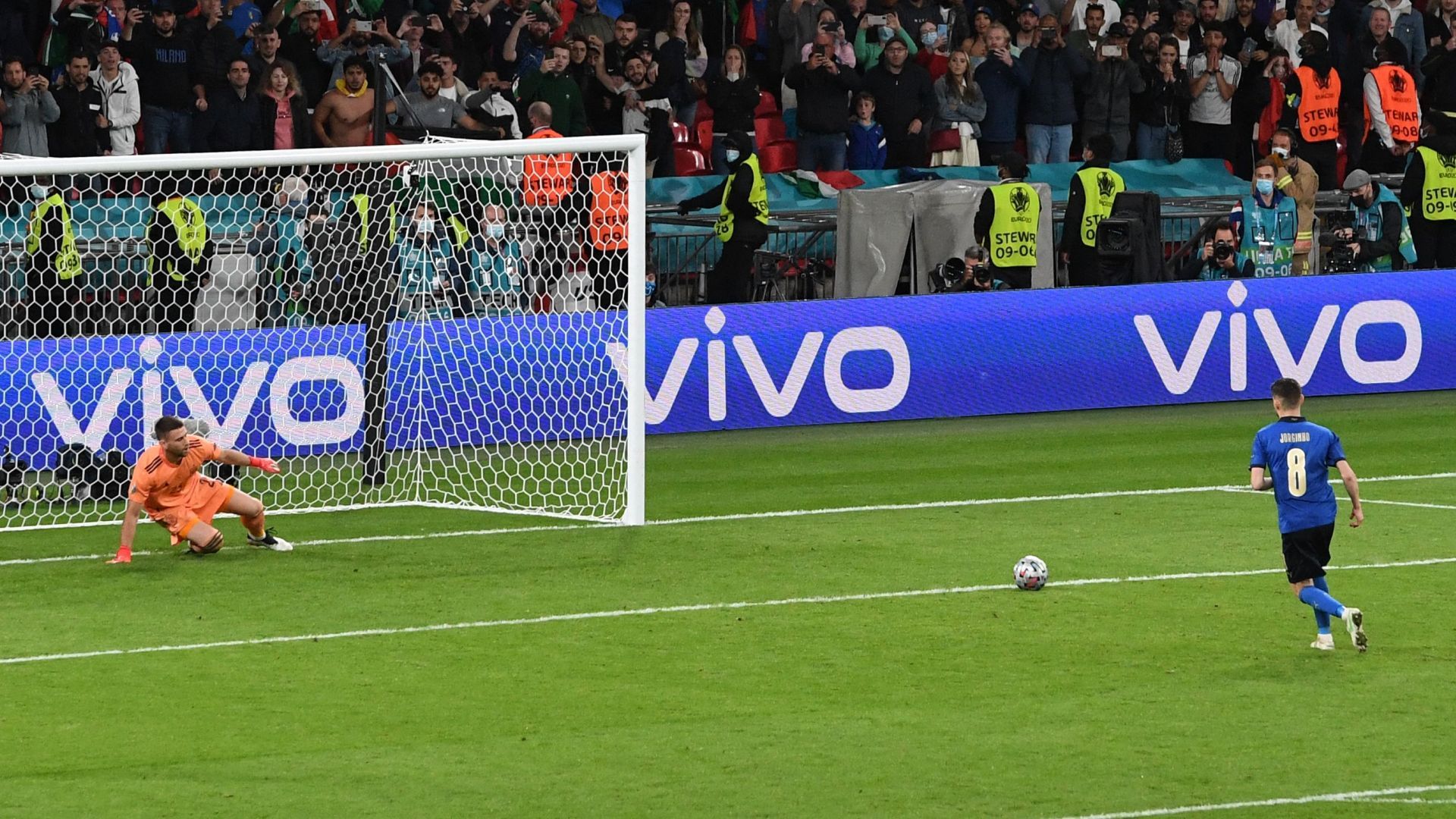 Jorginho Italy Spain Euro 2020