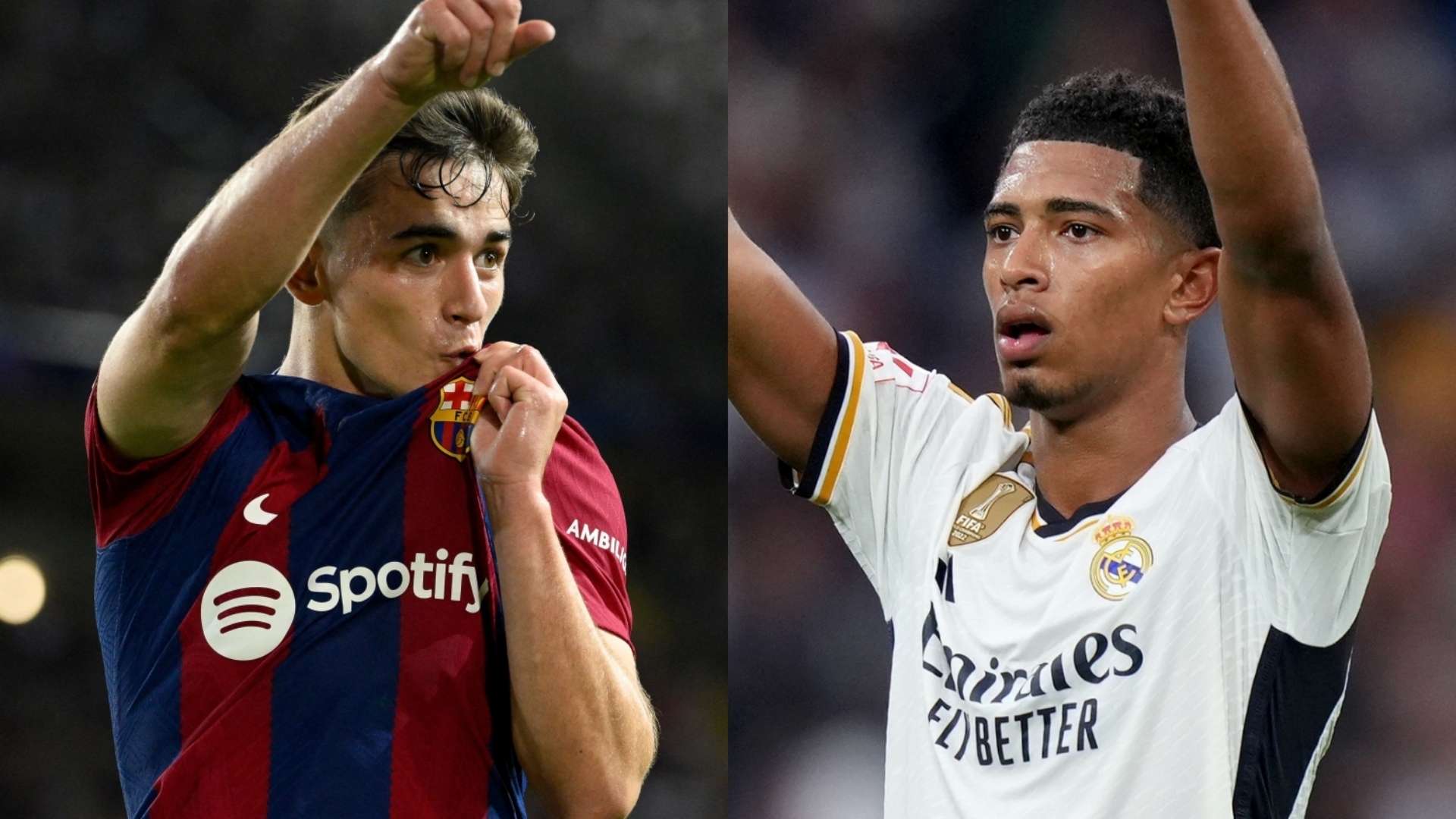 Gavi Barcelona Jude Bellingham Real Madrid
