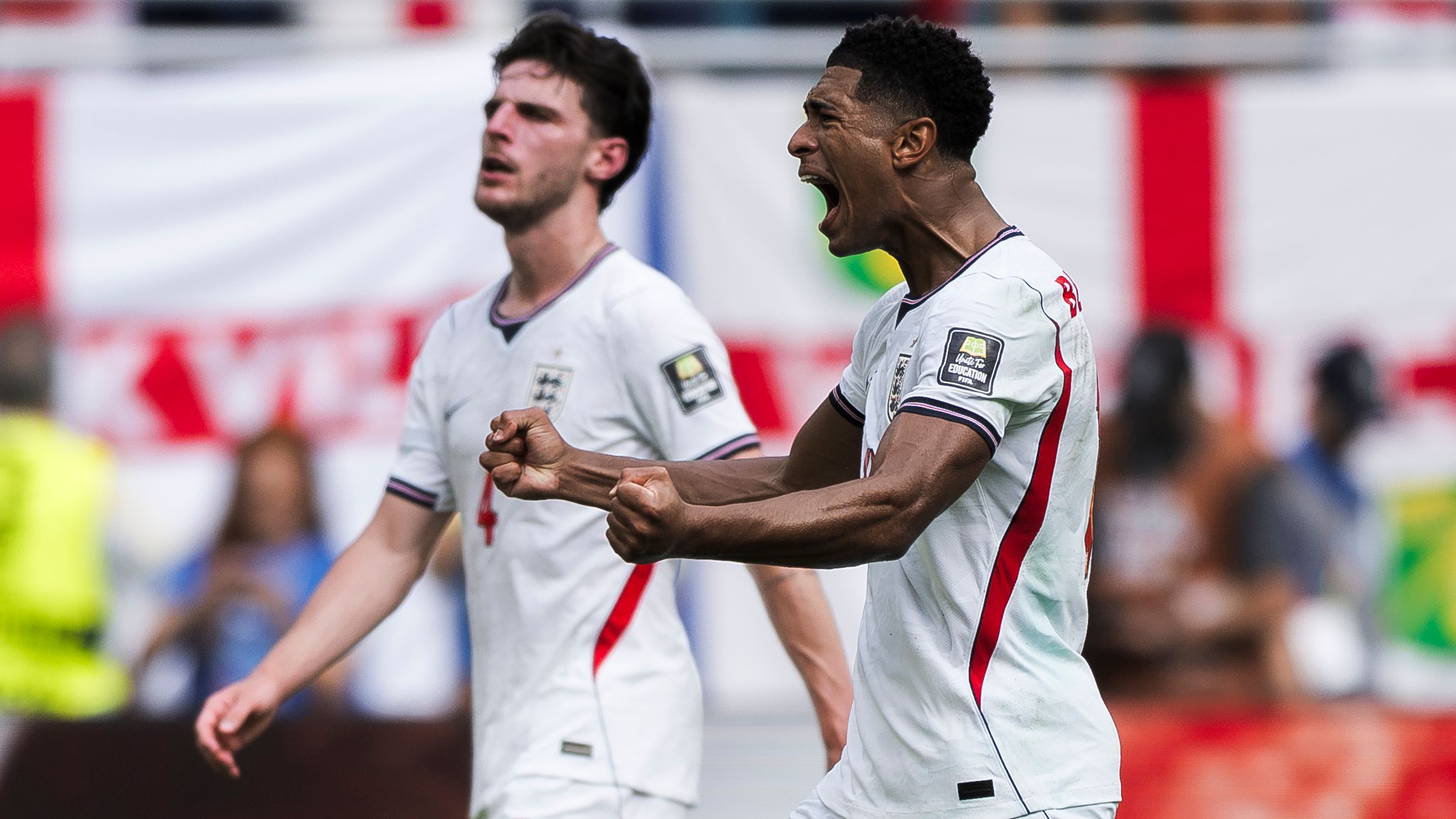 Jude Bellingham Declan Rice England