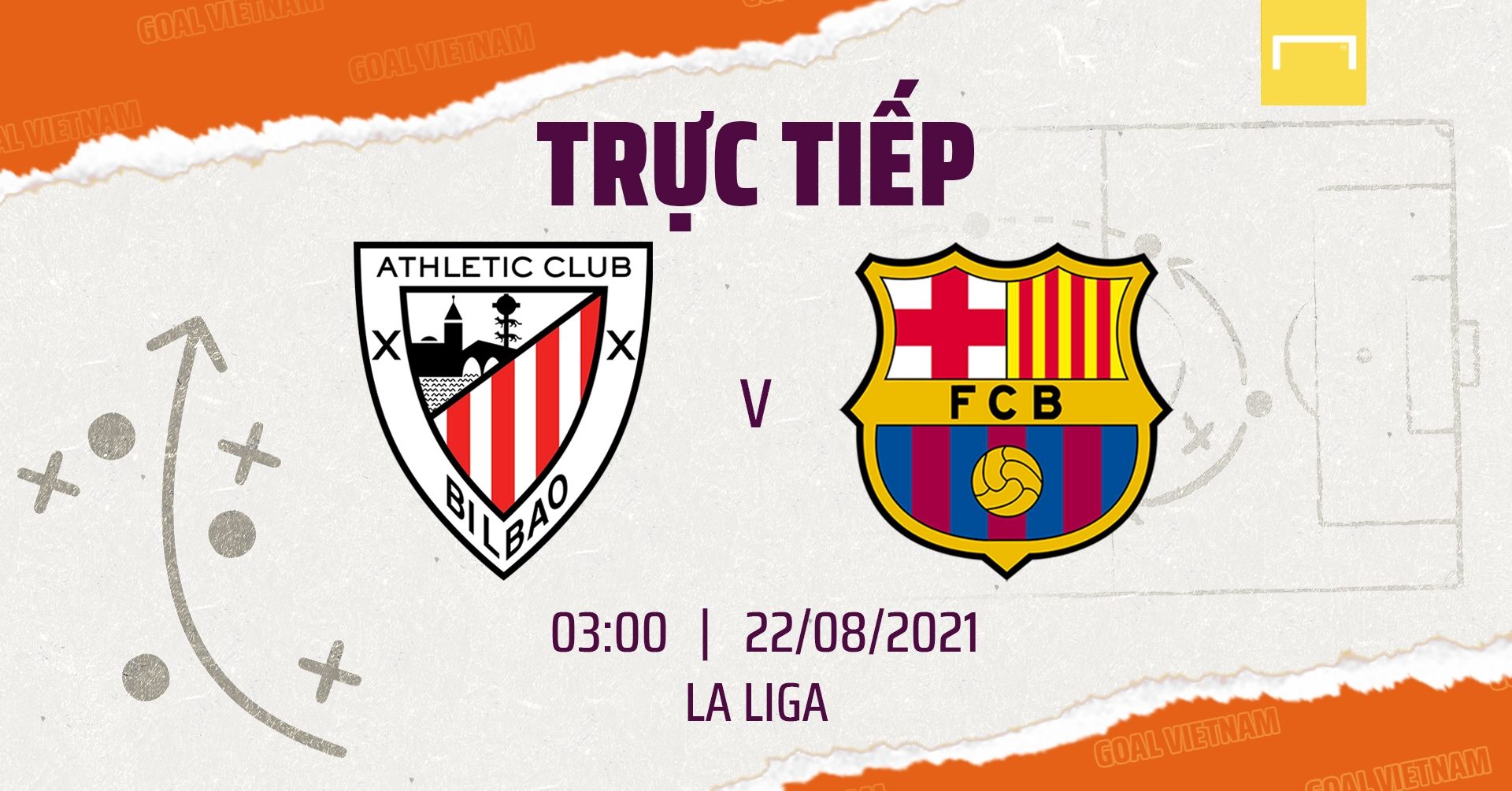 Live Bilbao vs Barcelona La Liga 2021/22 GFX