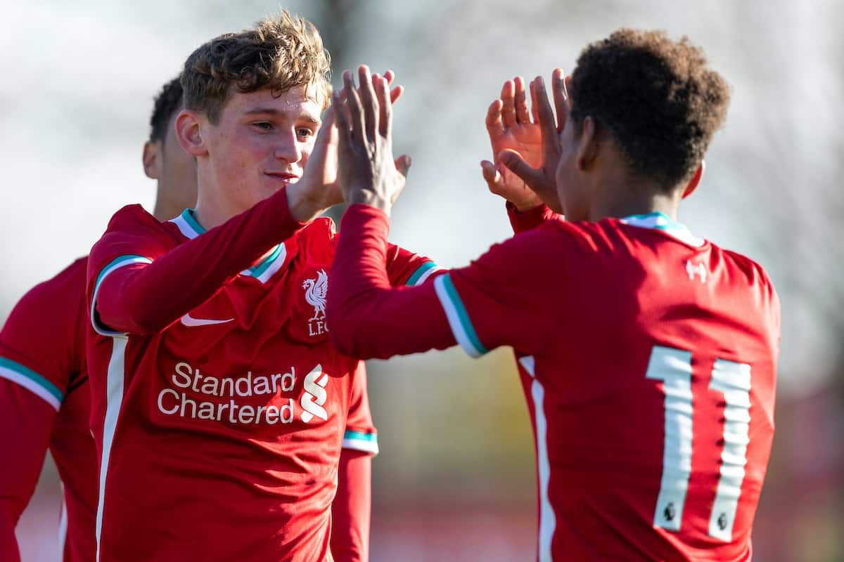 Tyler Morton Liverpool U18