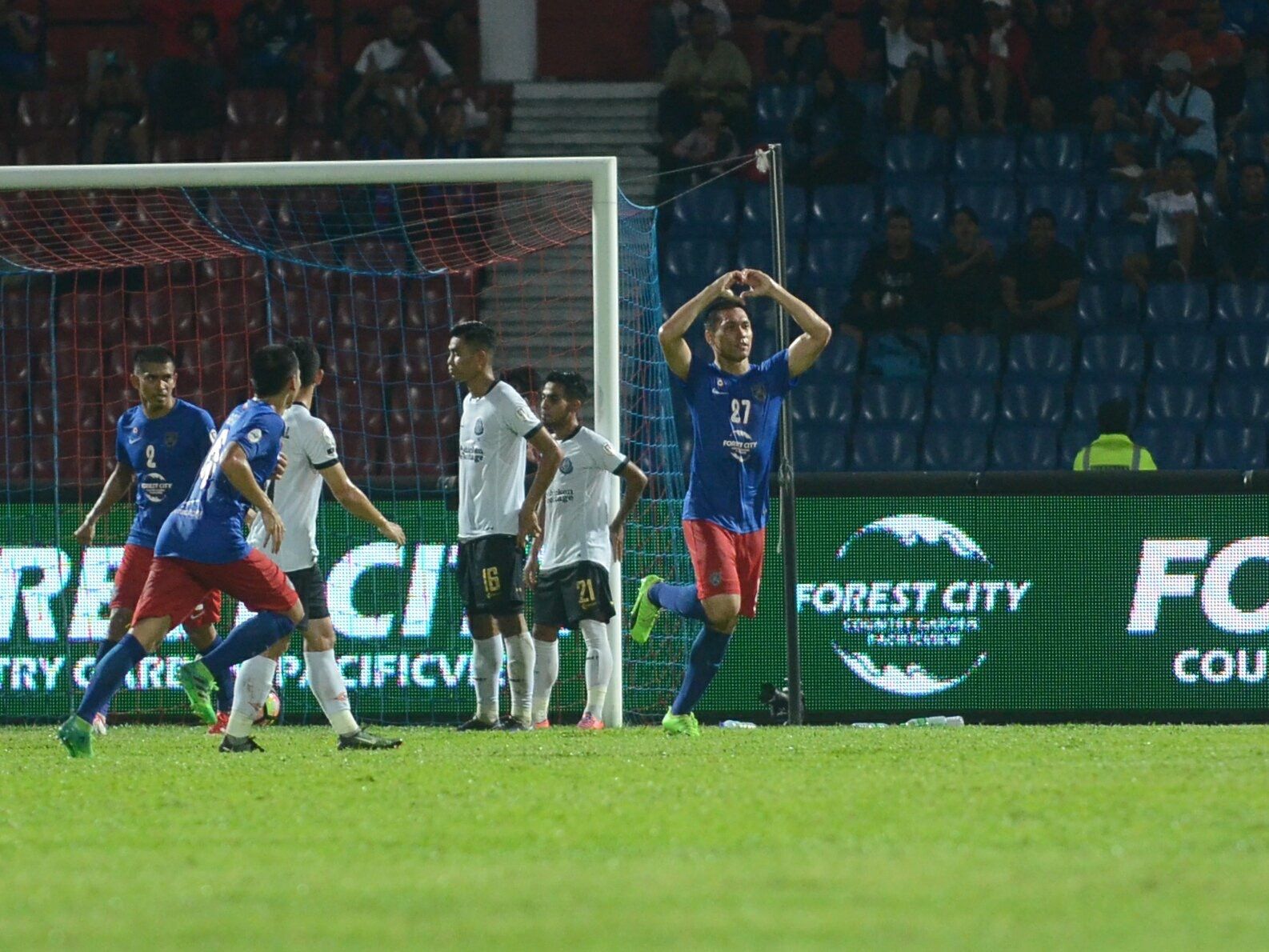 Fadhli Shas, Johor Darul Ta'zim, Malaysia Cup, 02/08/2017