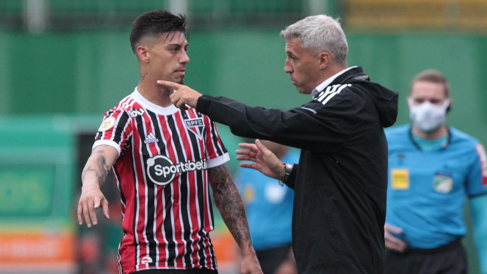 Rigoni Crespo São Paulo Chapecoense Brasileirão 03 10 2021