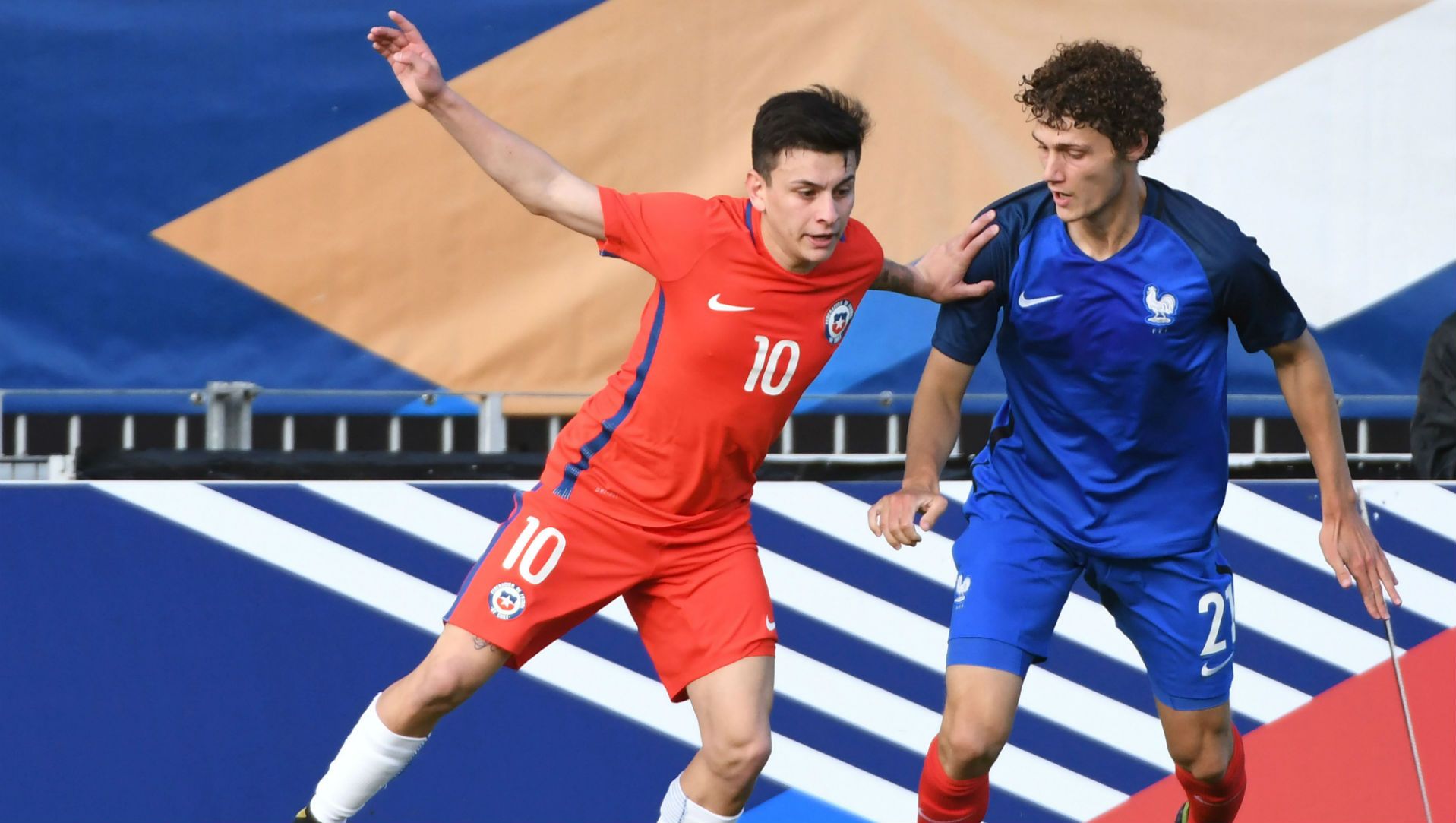 010917 Pablo Aránguiz Benjamin Pavard Chile Francia Sub 21