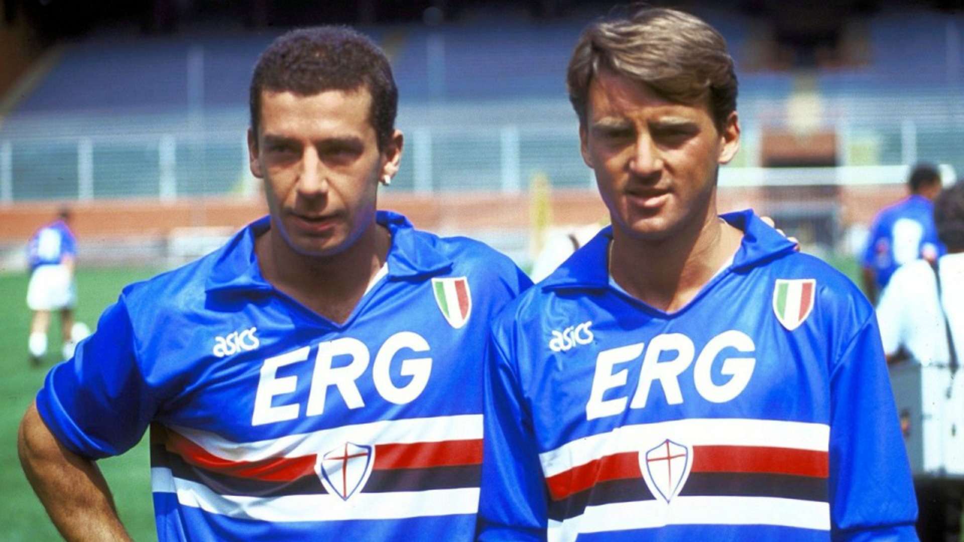 Roberto Mancini Gianluca Vialli Sampdoria