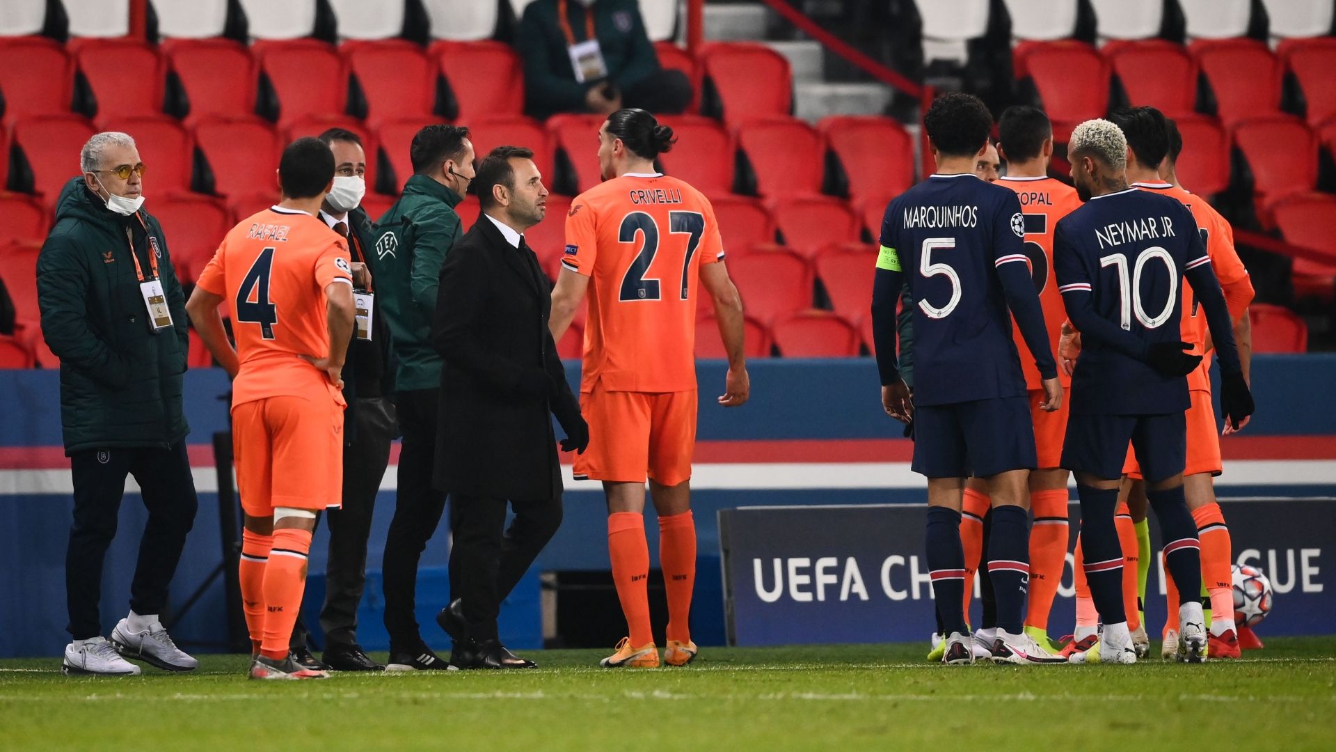 PSG Basaksehir Champions League