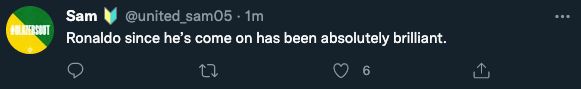 ronaldo tweet
