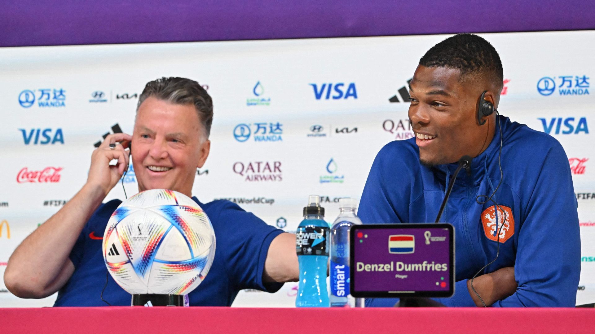 Denzel Dumfries Van Gaal World Cup