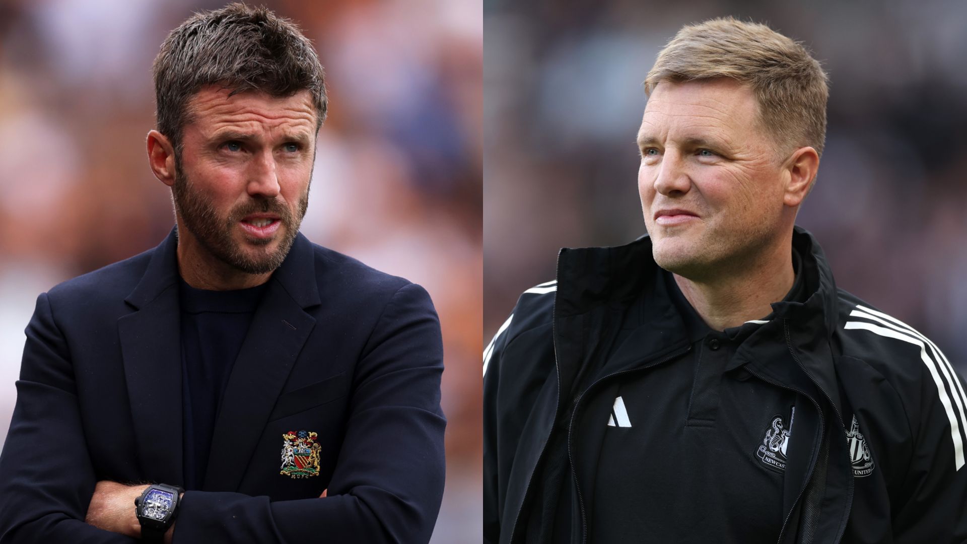 Michael Carrick Eddie Howe