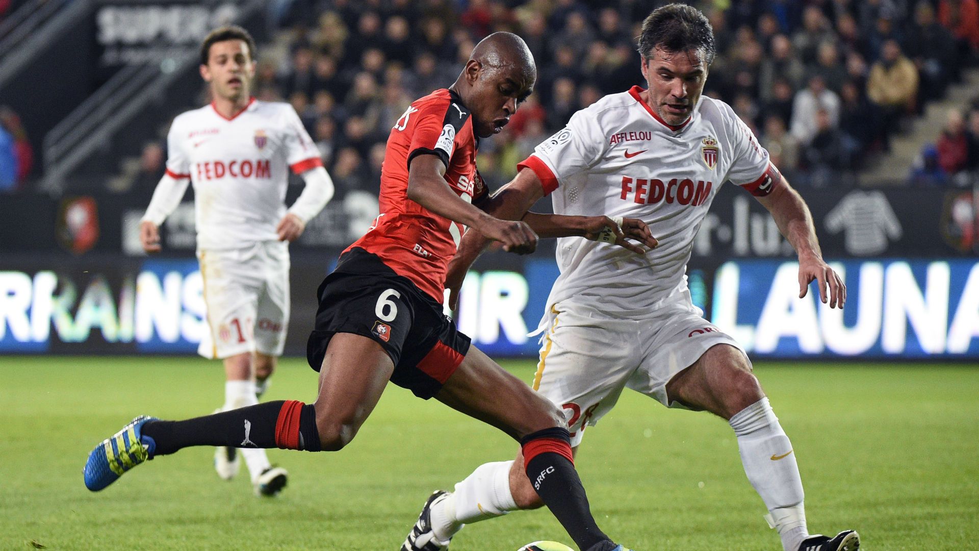 Jeremy Toulalan Gelson Fernandes Rennes Monaco Ligue 1 26042016