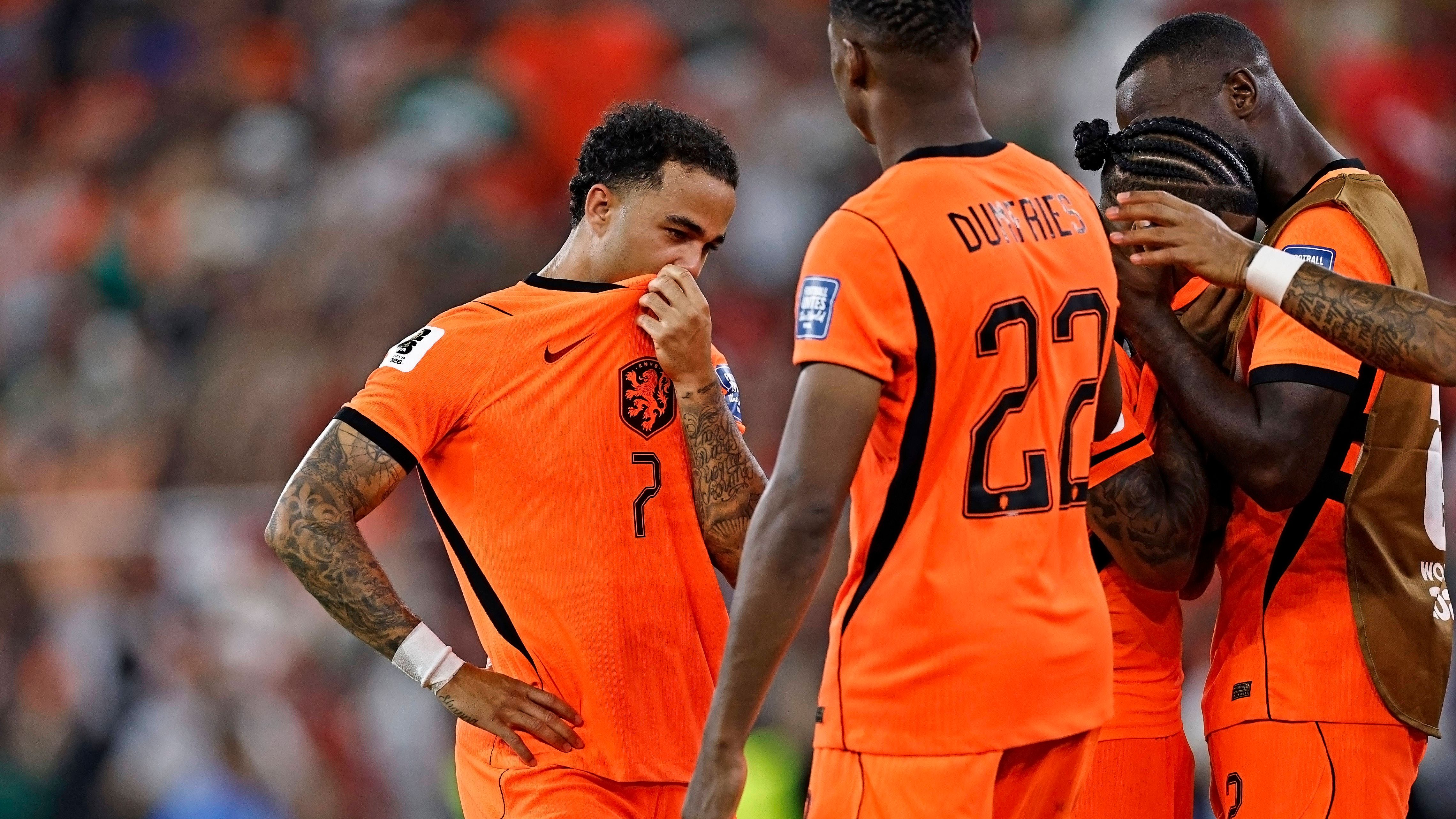 Justin Kluivert, Denzel Dumfries, Crysencio Summerville