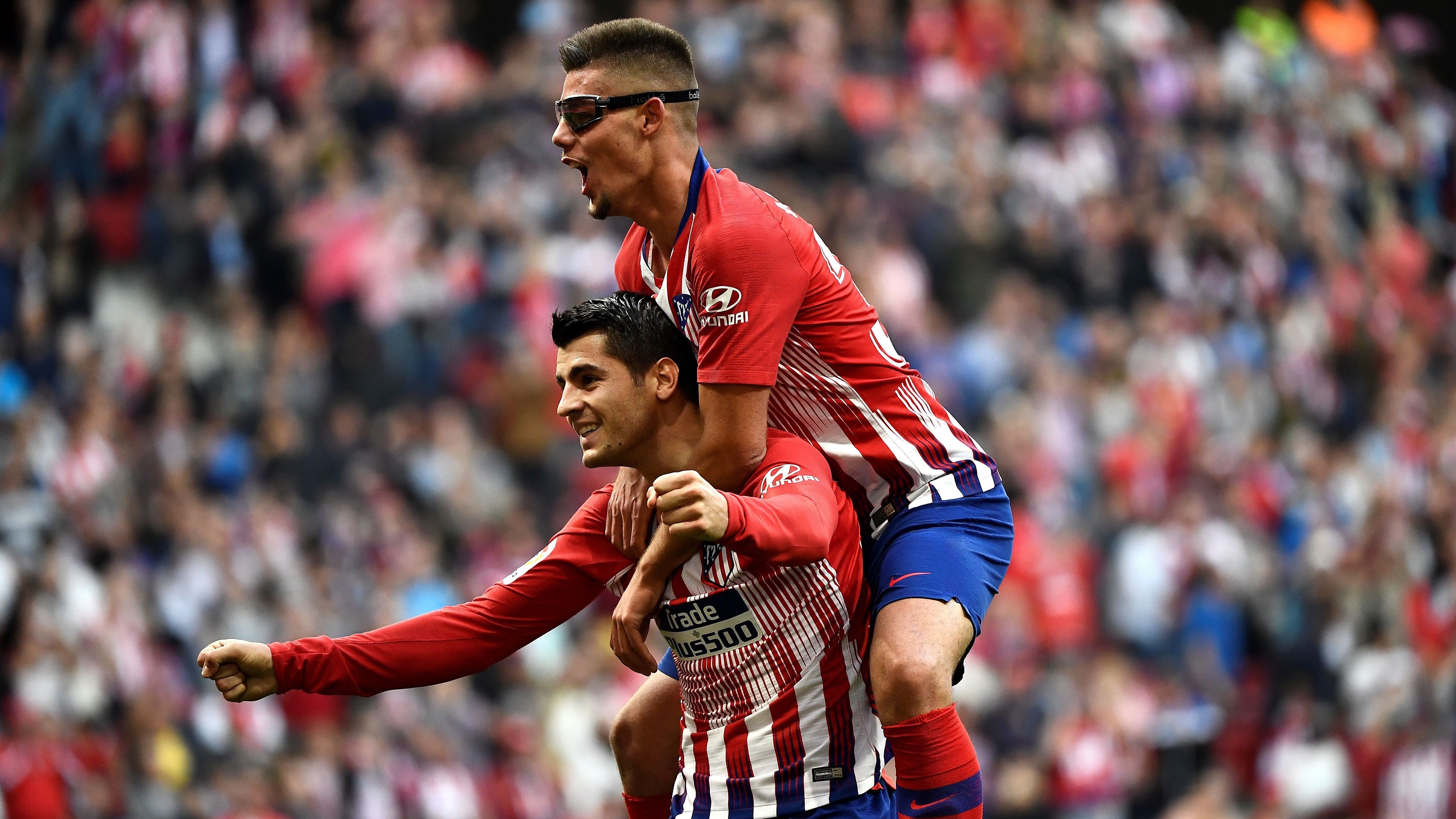 Alvaro Morata Francisco Montero Atletico de Madrid Celta LaLiga 13042019