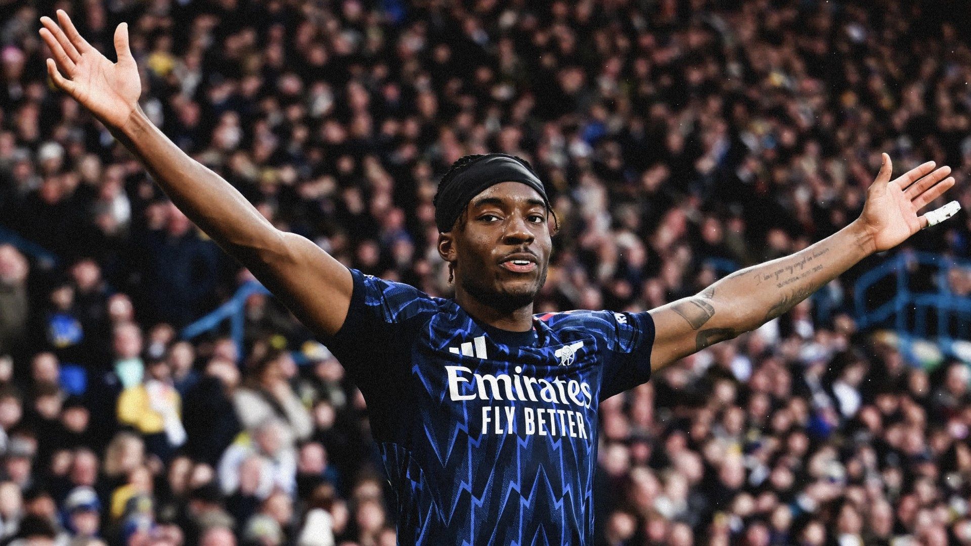 Noni Madueke Arsenal Leeds 2025-26