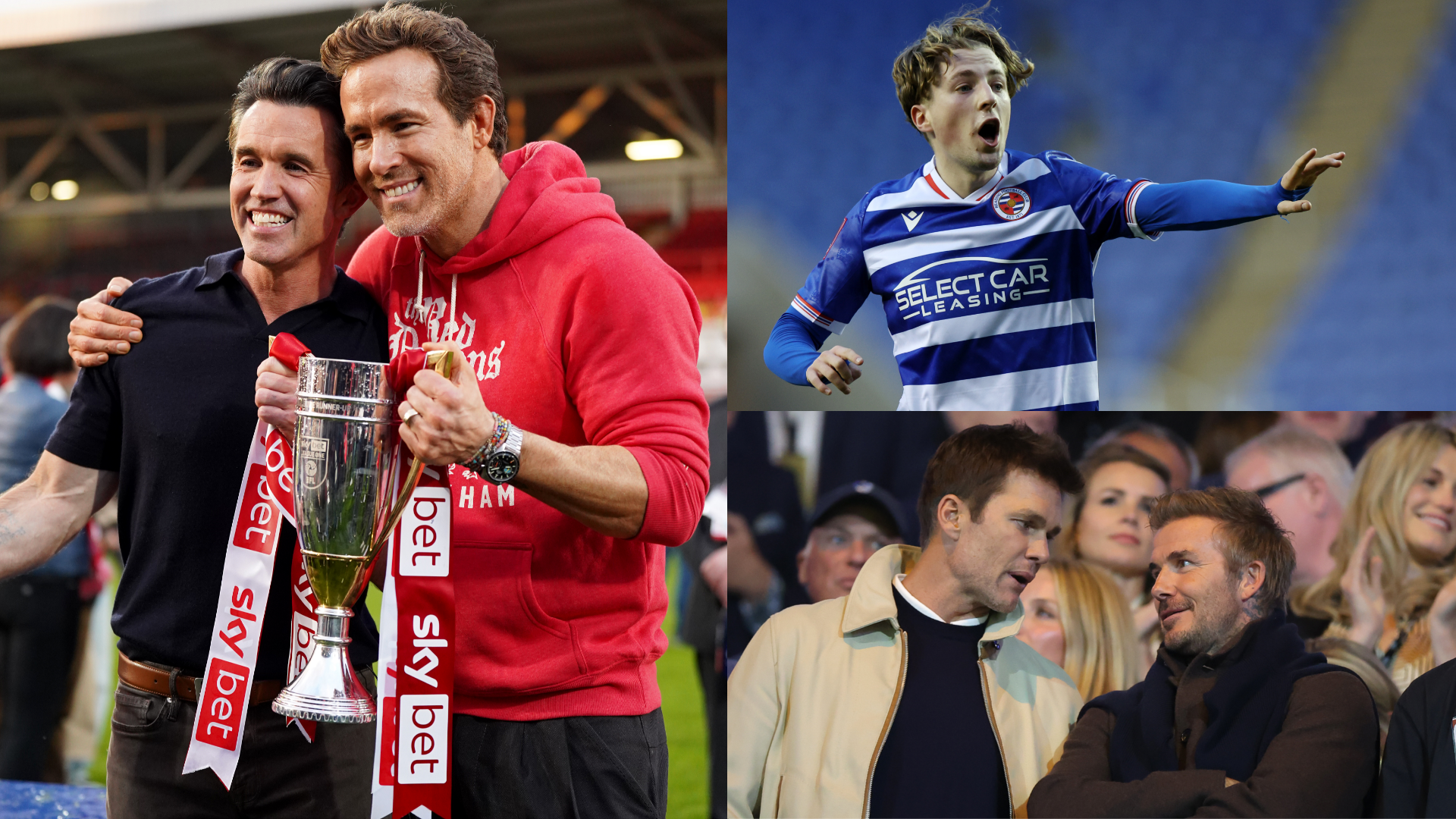 Ryan Reynolds and Rob McElhenney must smash Wrexham's transfer record to pip Tom Brady and Birmingham to former Man Utd star's son | Goal.com UK