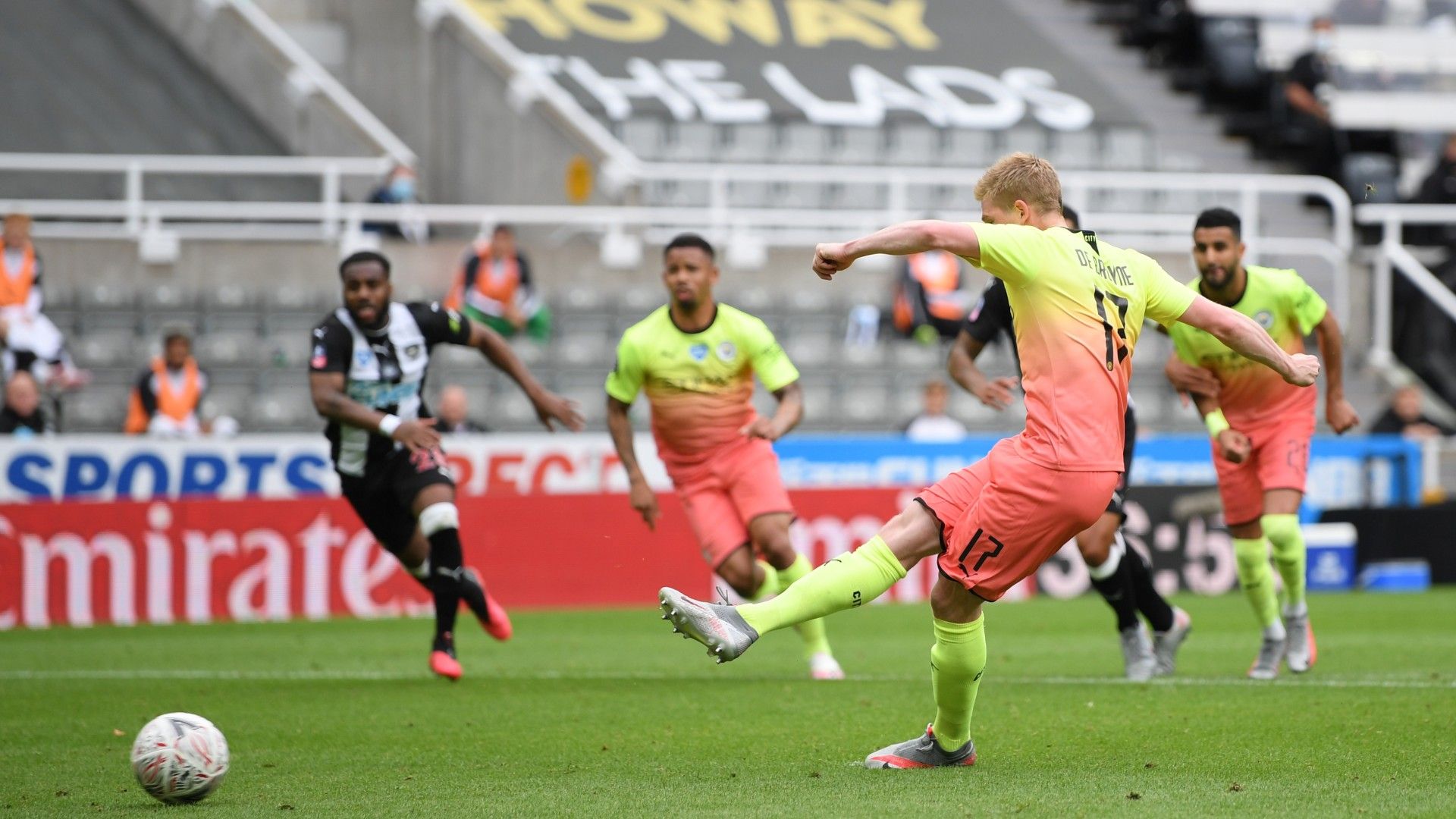 280620 Newcastle Manchester City Gol de KDB