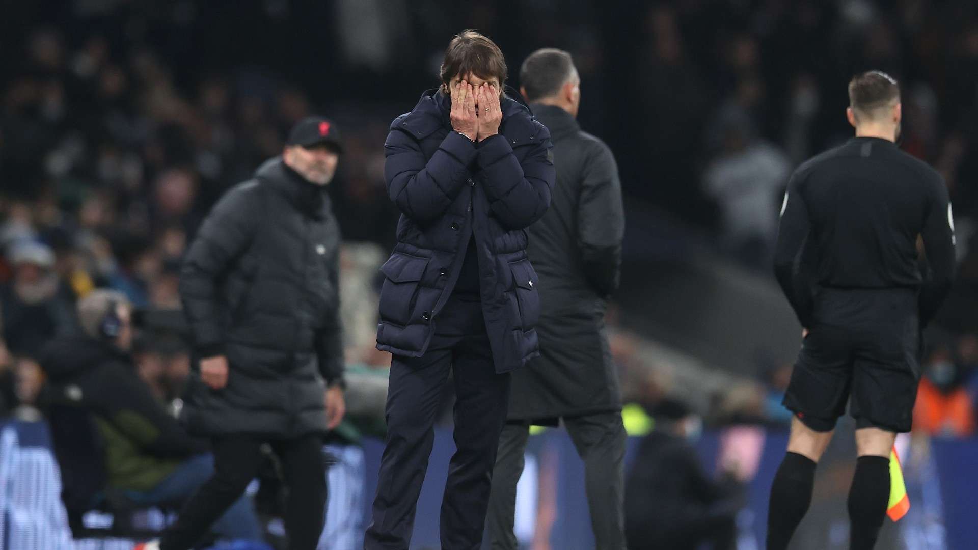 Antonio Conte Tottenham Liverpool 2021-22