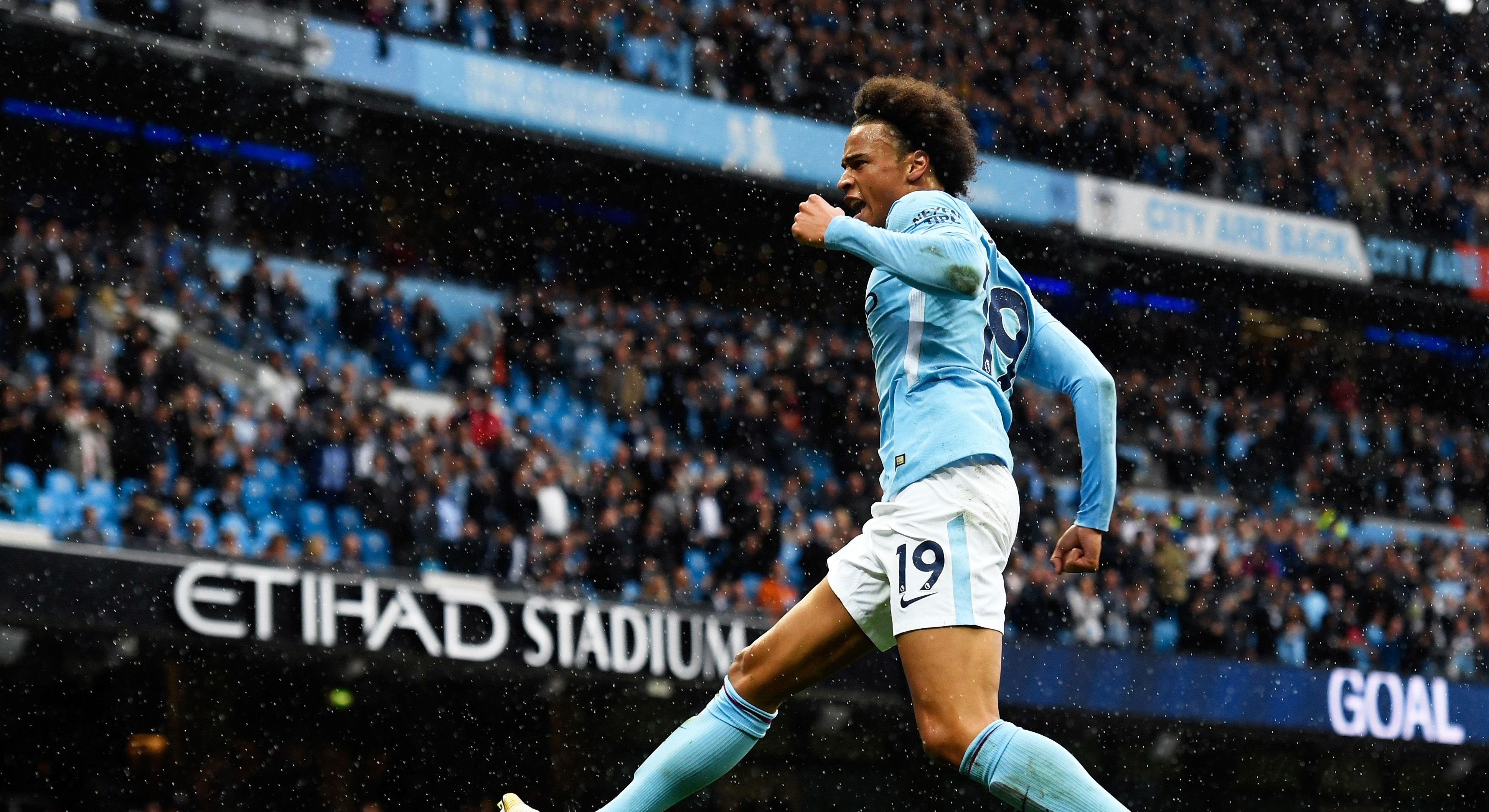 Leroy Sane Manchester City Liverpool