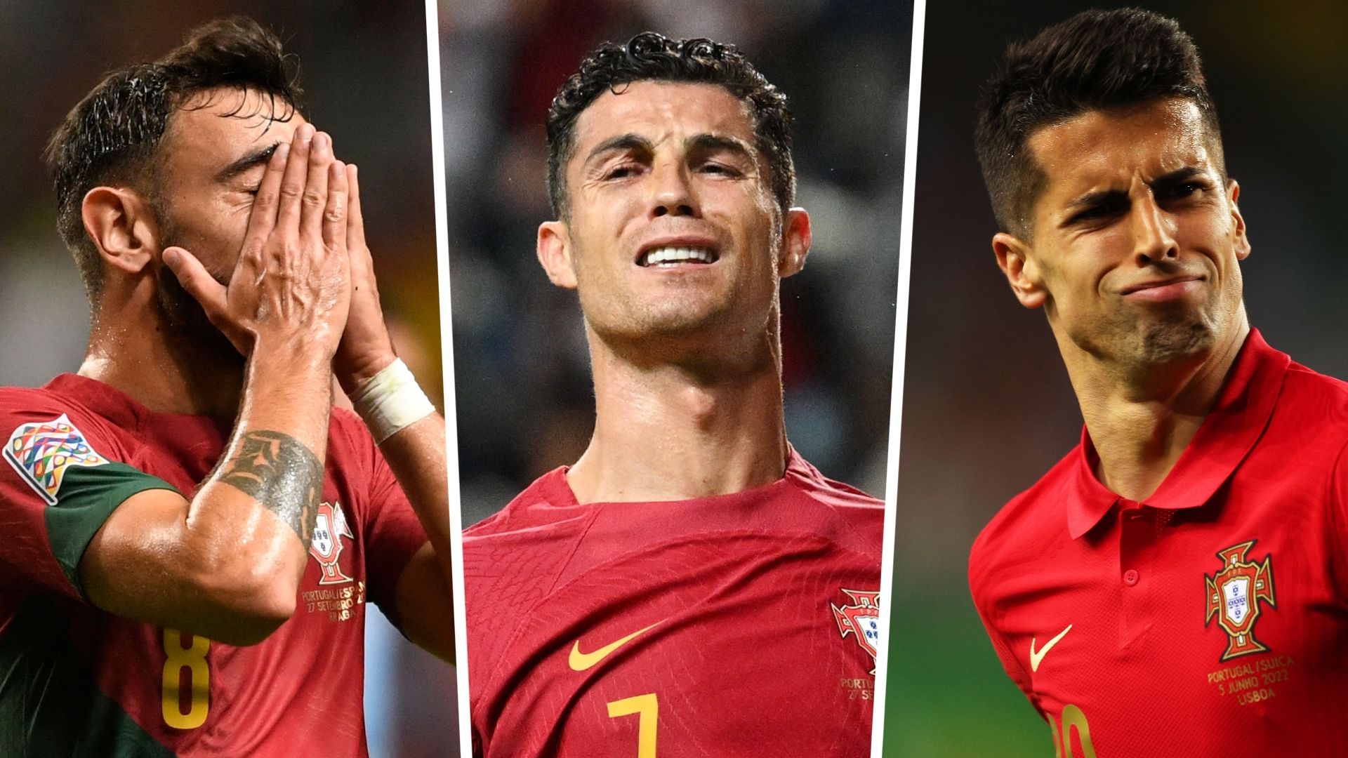Bruno Fernandes Cristiano Ronaldo Joao Cancelo