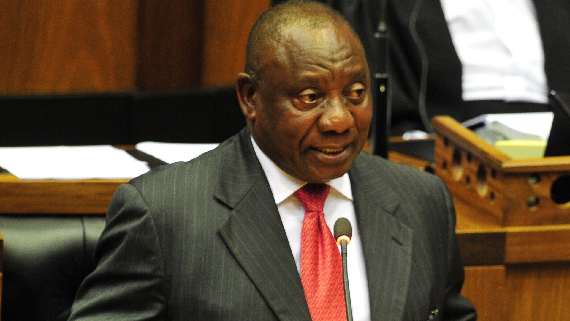 Cyril Ramaphosa, South Africa president, February 2018