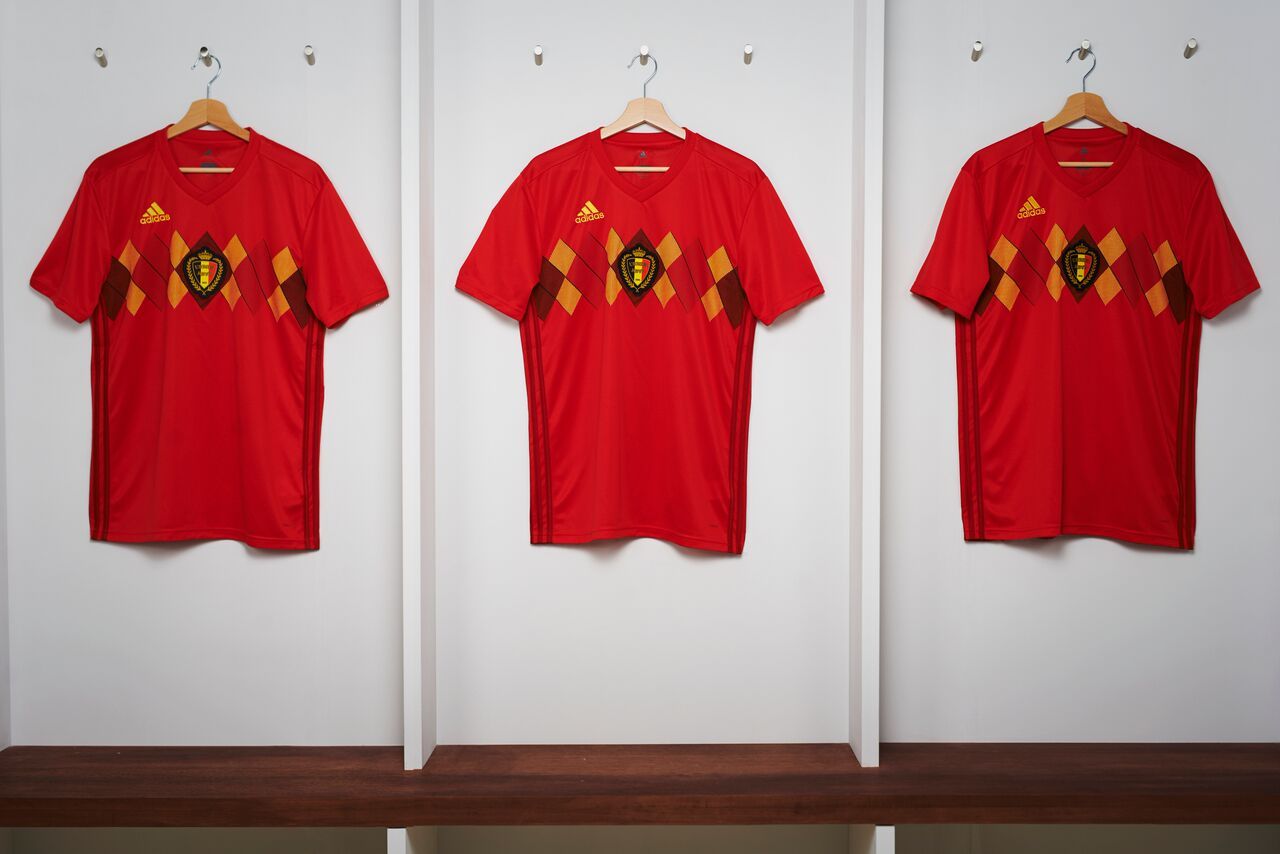 camiseta Bélgica Rusia 2018