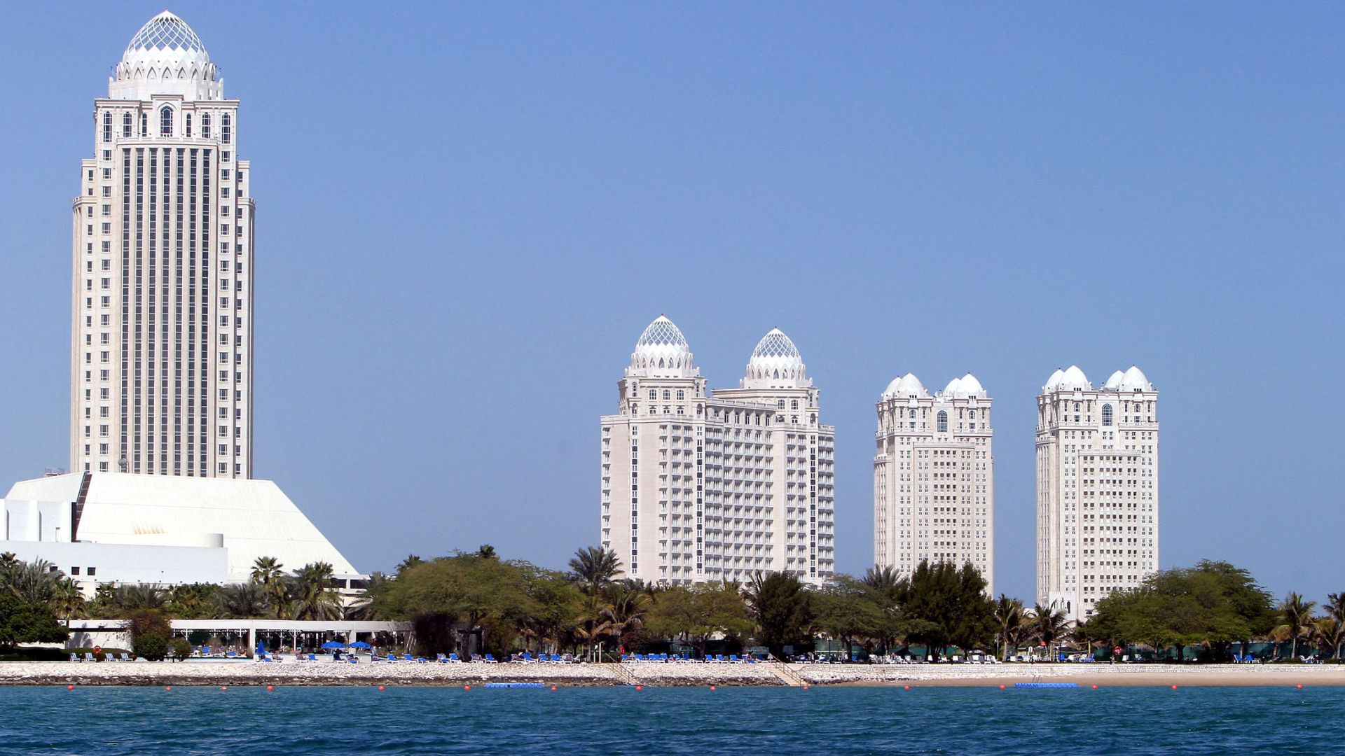 Doha's Four Seasons hotel complex 