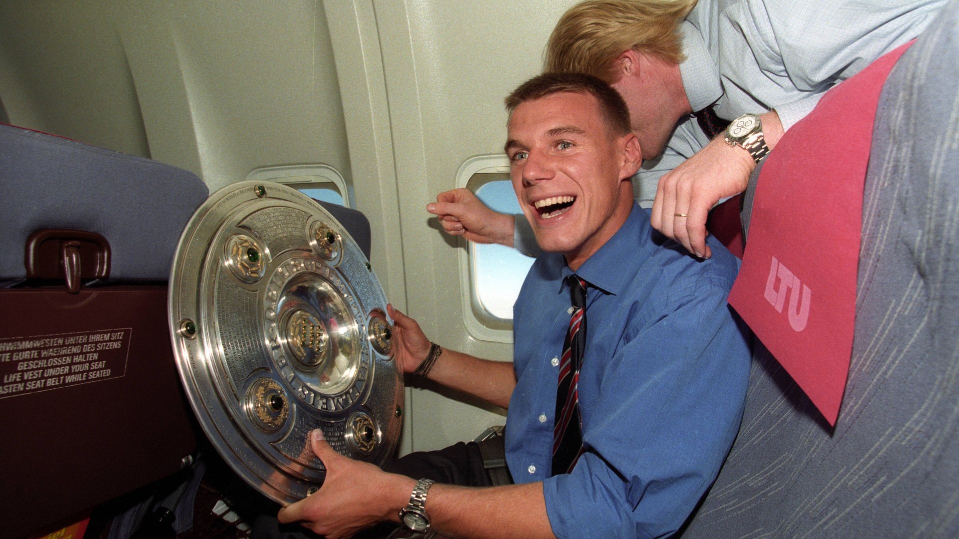 *GER ONLY* Alexander Zickler FC Bayern Meister Meisterschale