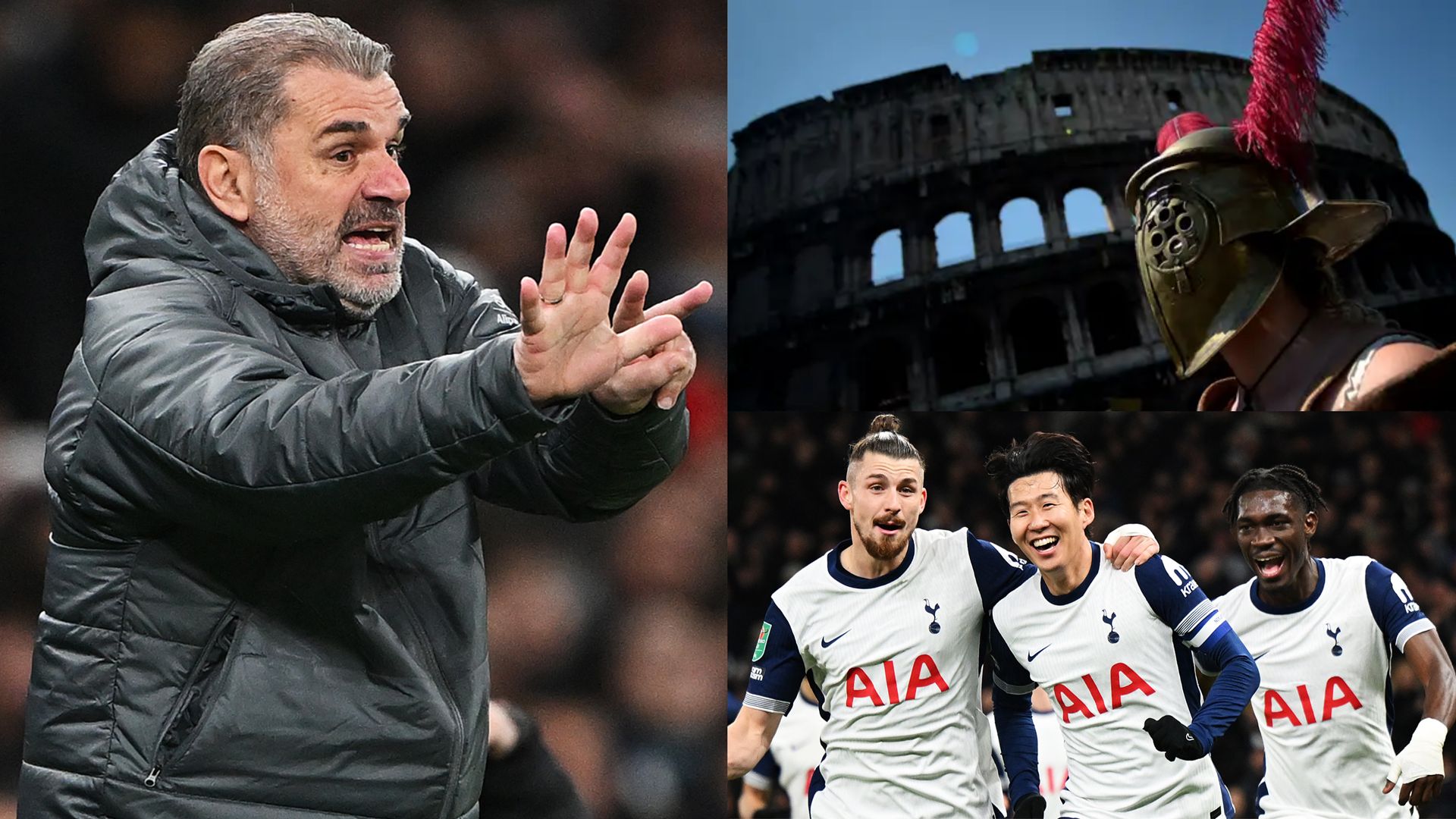 Ange Postecoglou Tottenham Gladiator