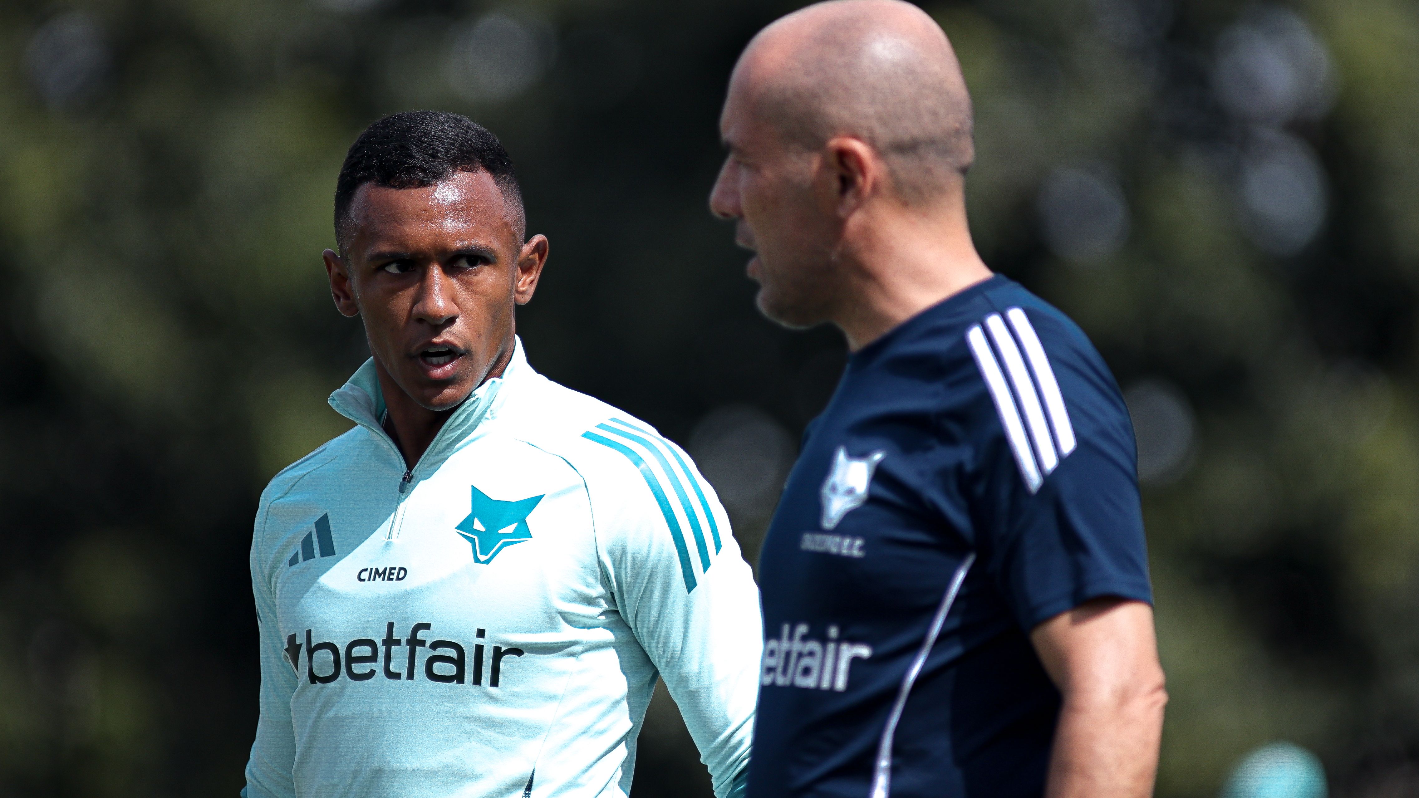 Marquinhos Cruzeiro treino