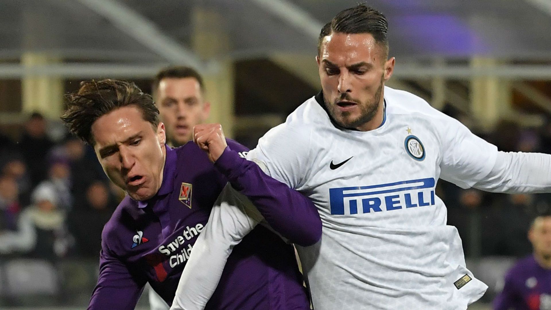 Chiesa D'Ambrosio Fiorentina Inter Serie A