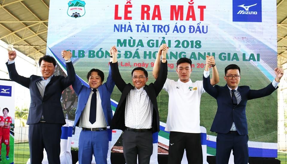 HAGL áo đấu mới 2018