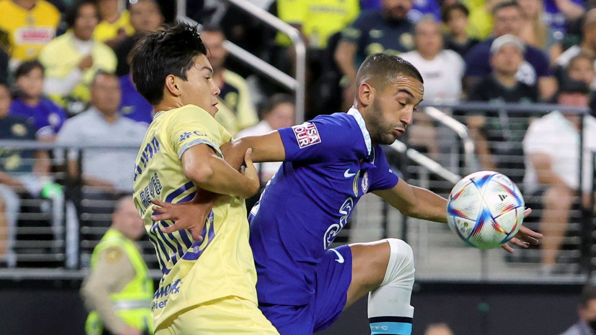 Mauricio Reyes Club América Chelsea Partido Amistoso 2022