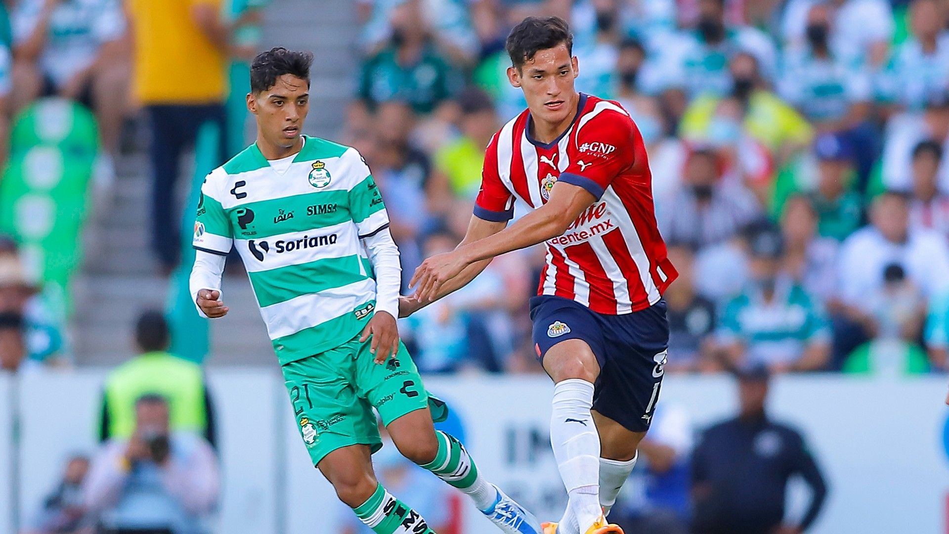 Jesús Chiquete Orozco Jair González Santos Chivas Apertura 2022 Liga MX