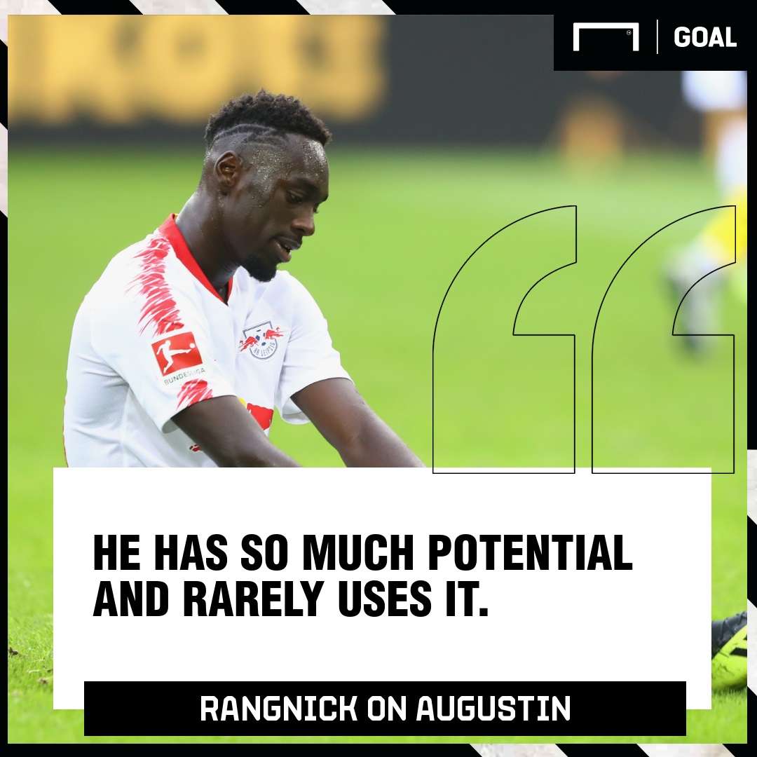 GFX Rangnick on Augustin