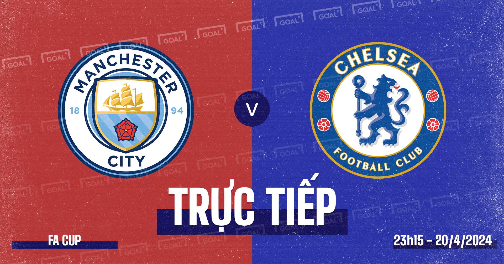 Manchester City vs Chelsea FA Cup 2023/24 GFX