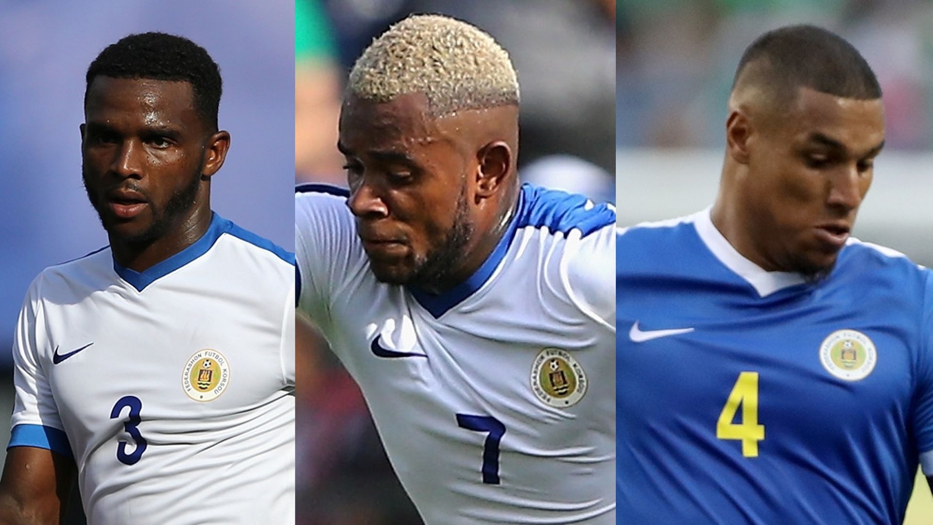 Cuco Martina, Leandro Bacuna, Darryl Lachman - Curaçao