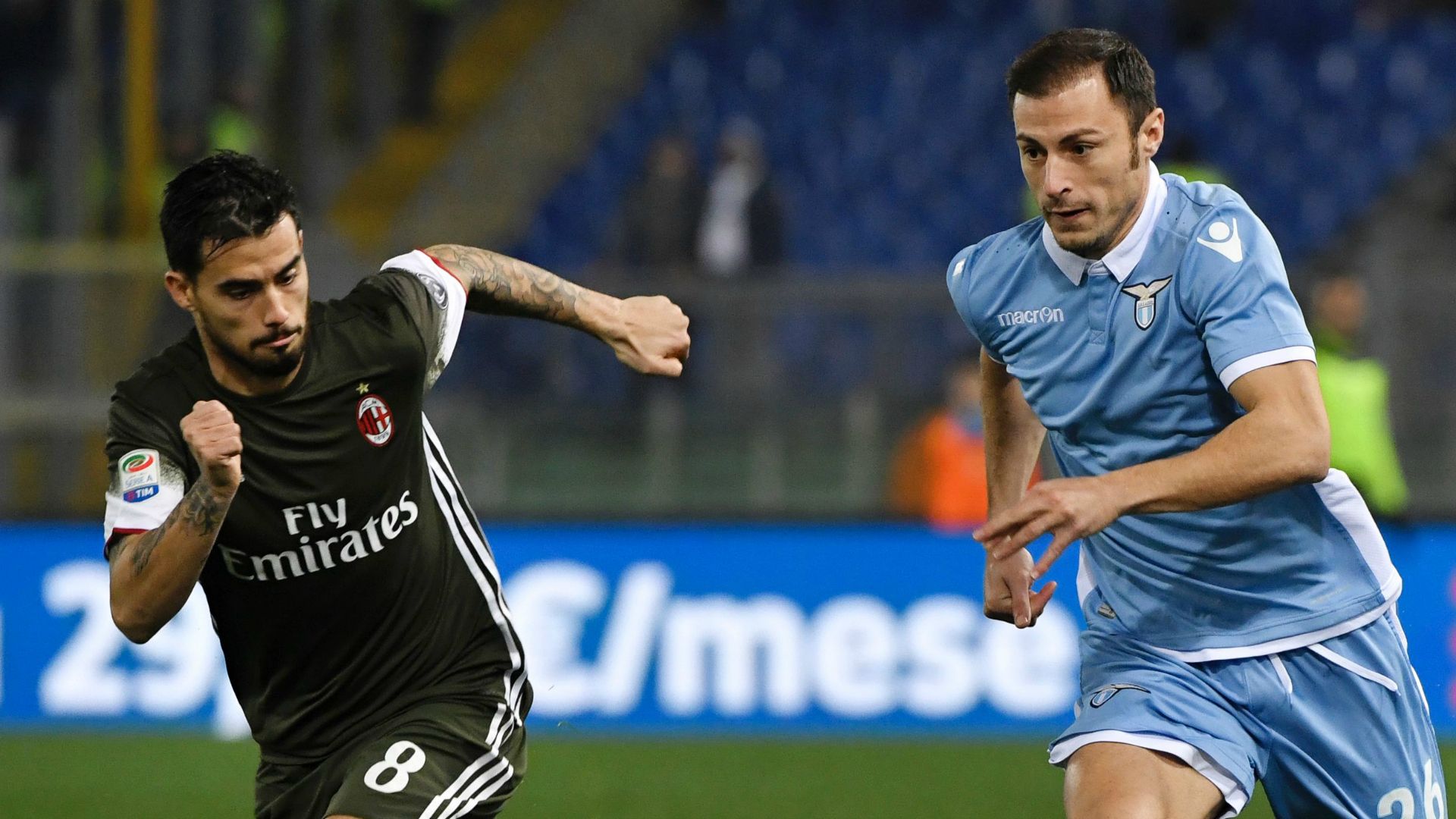 Radu Suso Lazio Milan Serie A