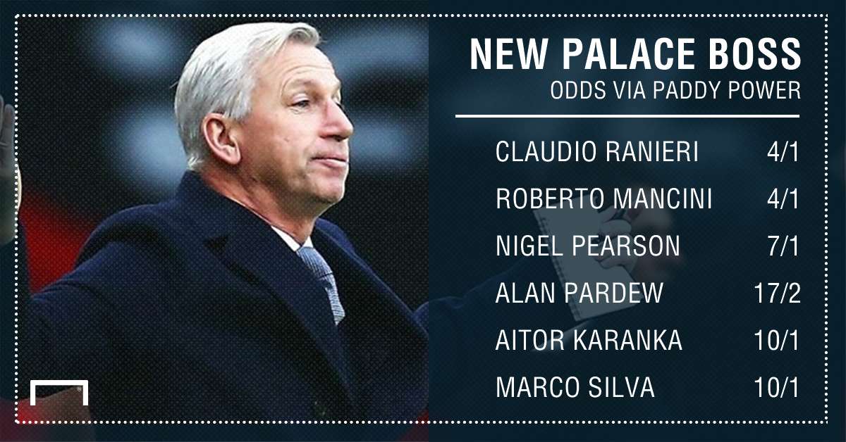 GFX new Crystal Palace manager betting