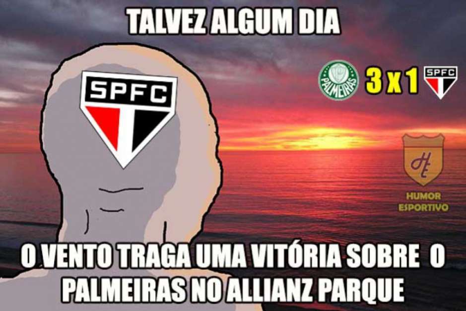 São Paulo x Palmeiras meme