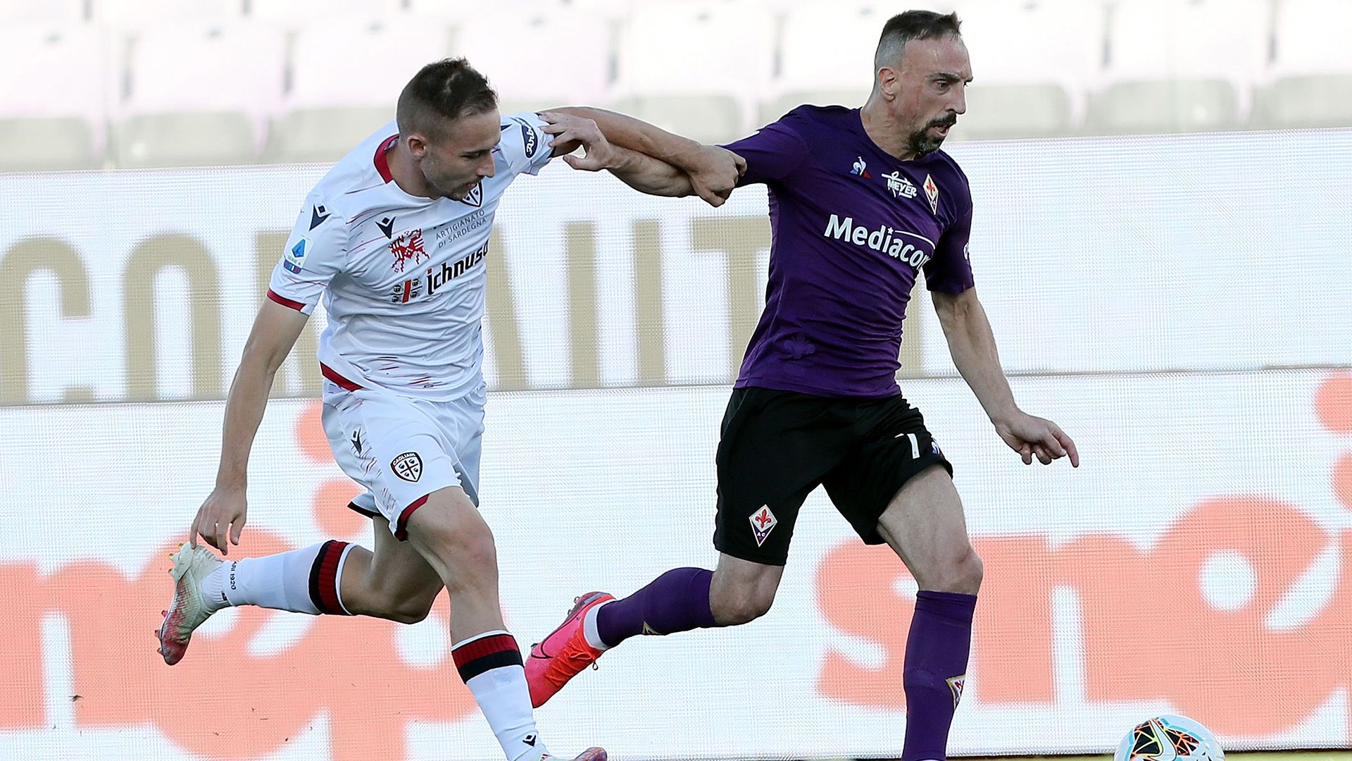 Franck Ribery Marko Rog Fiorentina Cagliari