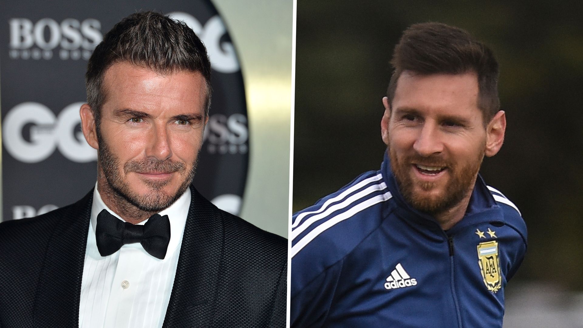 David Beckham, Lionel Messi